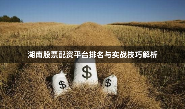 湖南股票配资平台排名与实战技巧解析